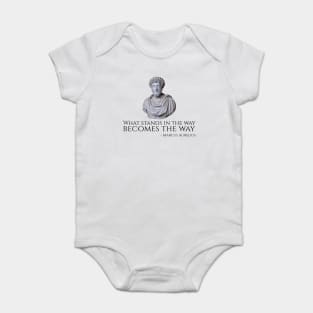 Marcus Aurelius Philosophy Stoicism Motivating Ancient Rome Baby Bodysuit